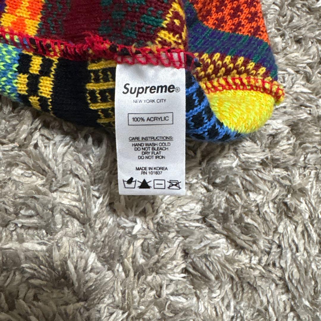 supreme マルチカラー ビーニー Beanie ニット帽