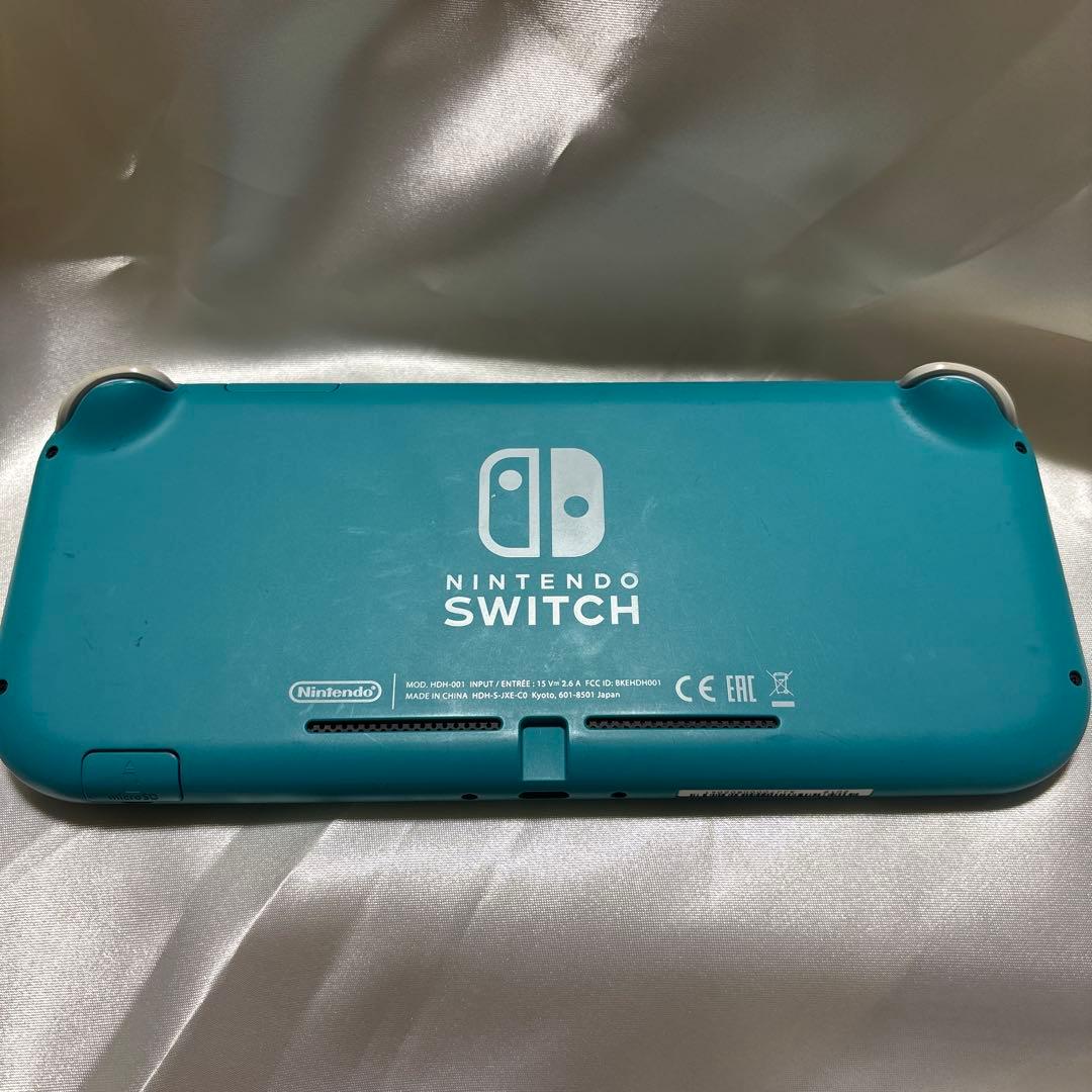 Nintendo switch lite 本体　ケースのみ　箱無し　ターコイズ