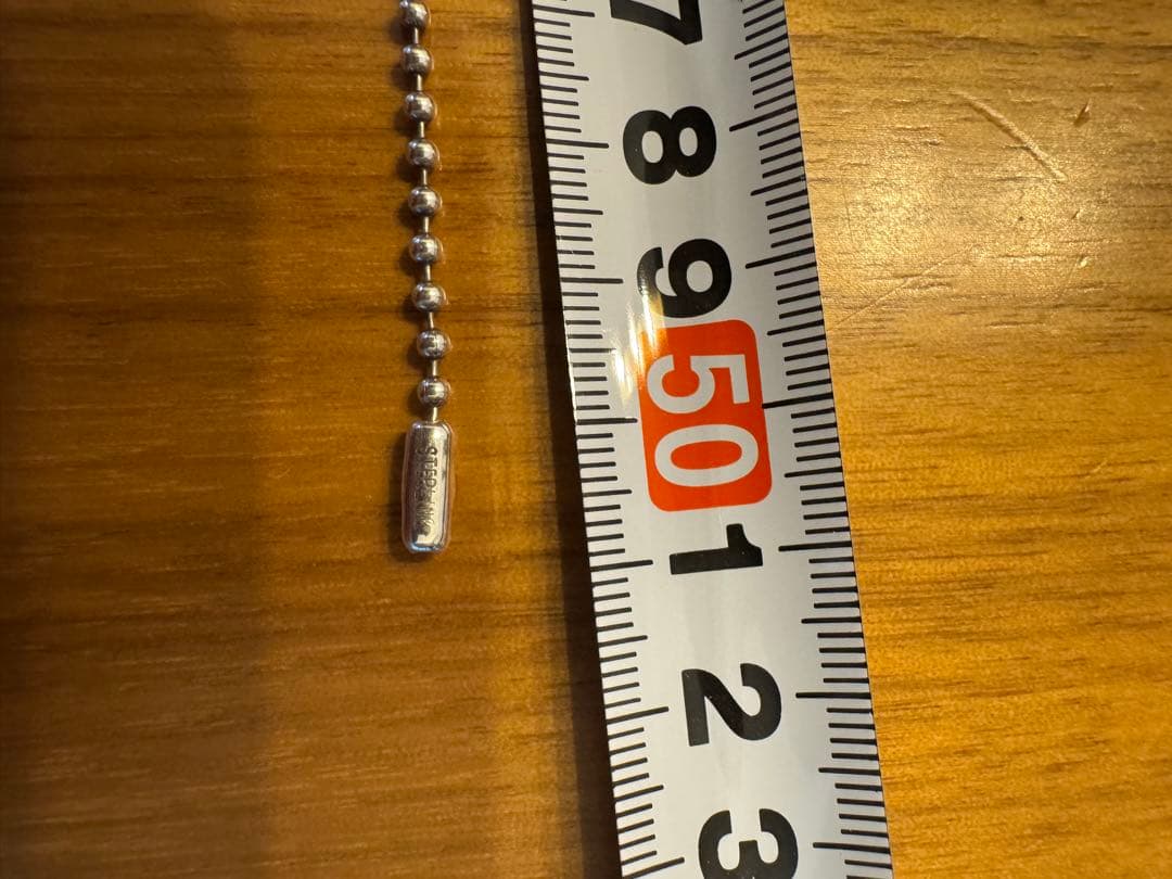 クロムハーツ　chrome hearts ボールチェーン 50cm