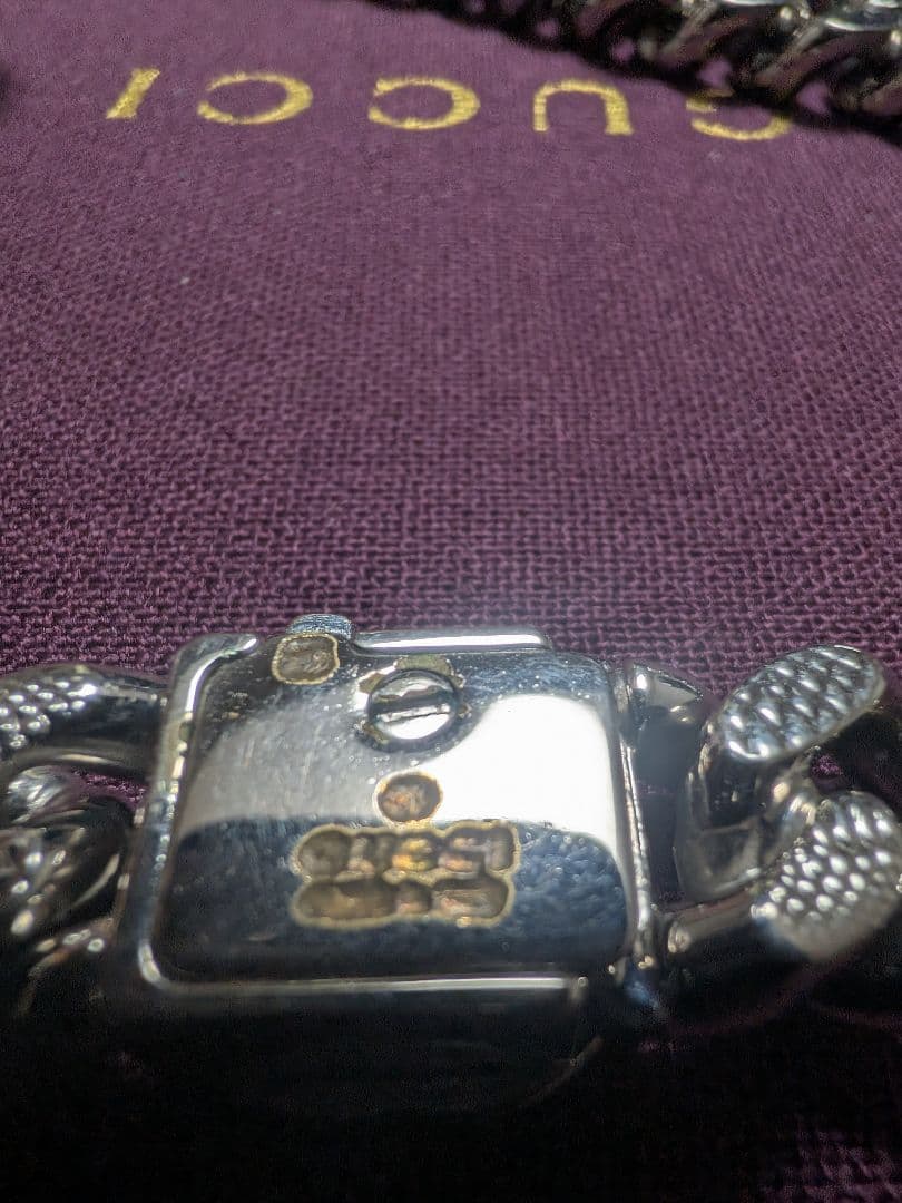 GUCCI　インターロッキングG チェーンネックレス