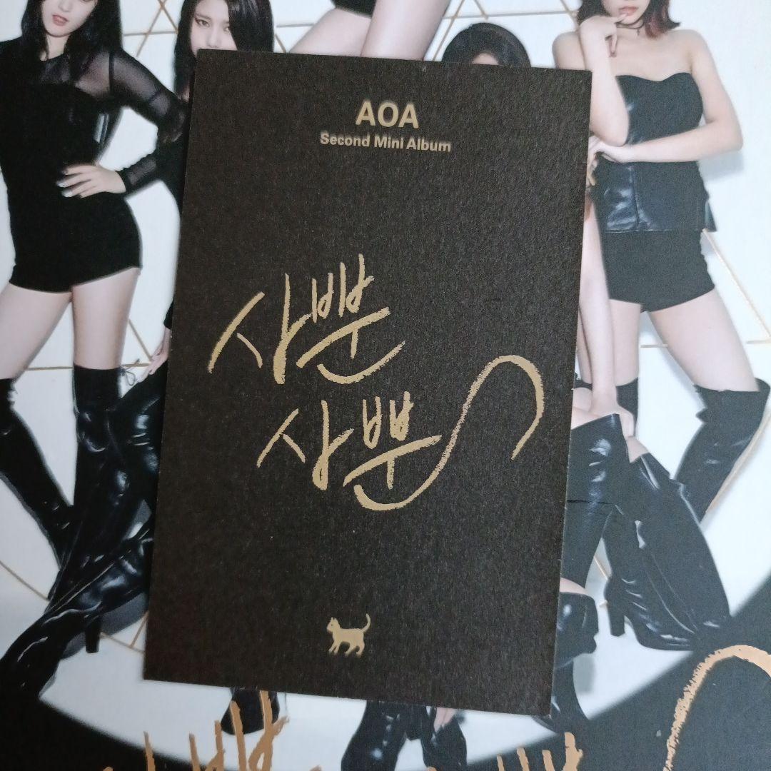 AOA 【 Like a Cat 】 韓国盤CD トレカ ジミン 廃盤品 レア