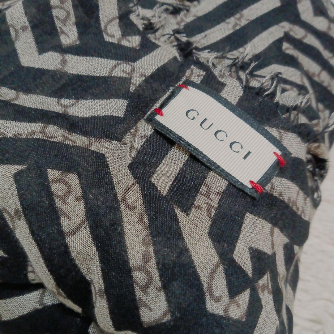 GUCCI gucci グッチ カレイド スカーGG柄