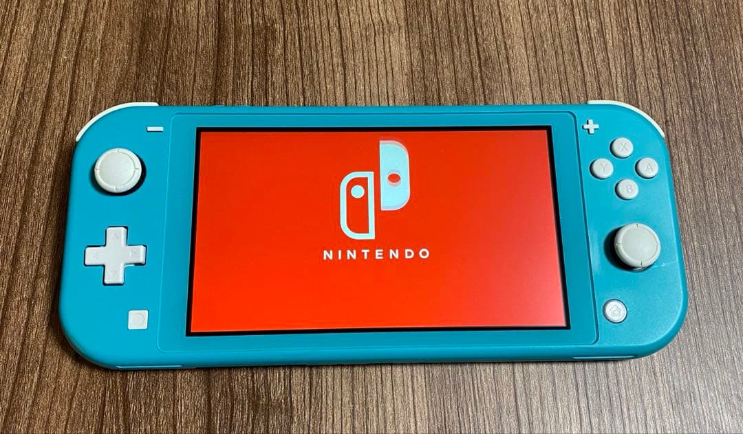 【美品】Nintendo Switch Lite ターコイズブルー　充電器付