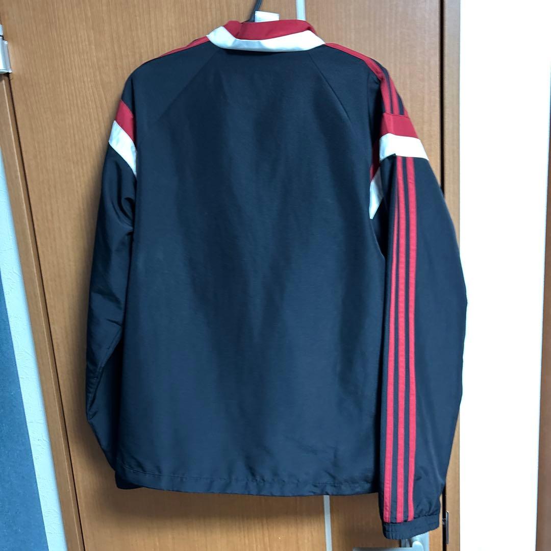 ACミラン adidas ナイロンジャケット上下セット