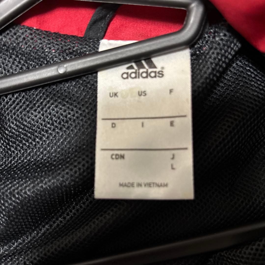 ACミラン adidas ナイロンジャケット上下セット