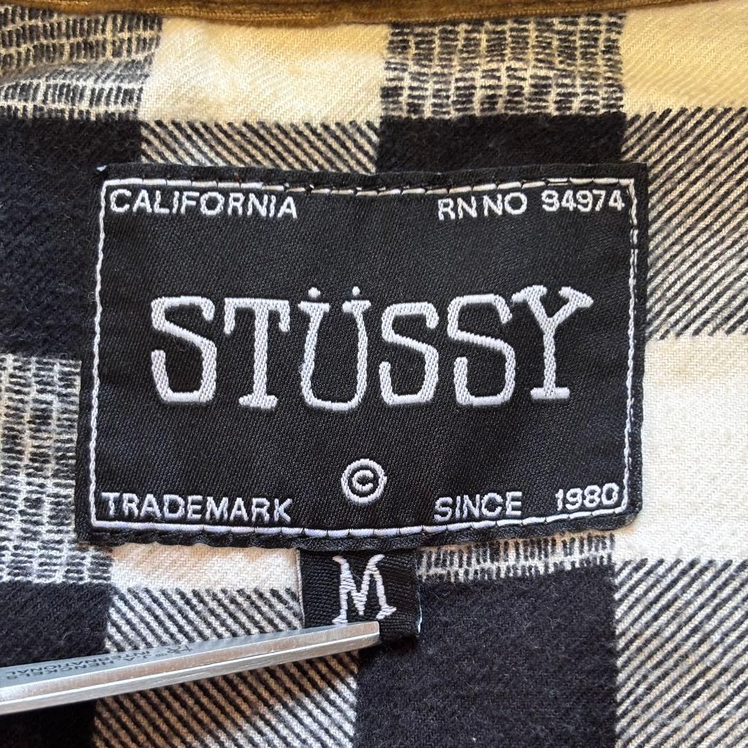 【00s】old stussy デトロイトジャケットタイプ 短丈 ブラウン M