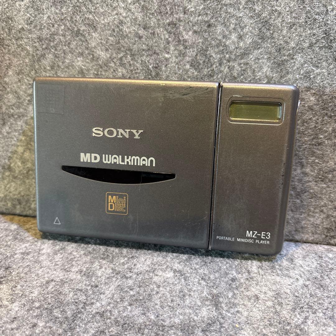 【動作品】SONY MD WALKMAN MZ-E3 ポータブルMDプレーヤー