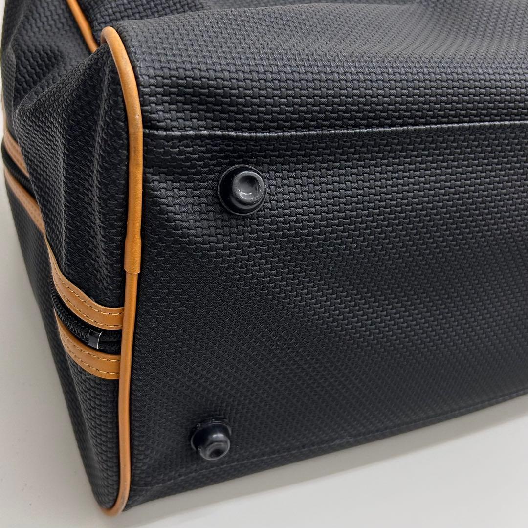 【極上美品】正規店購入品 イヴサンローラン YSL型押し ボストンバッグ 大容量