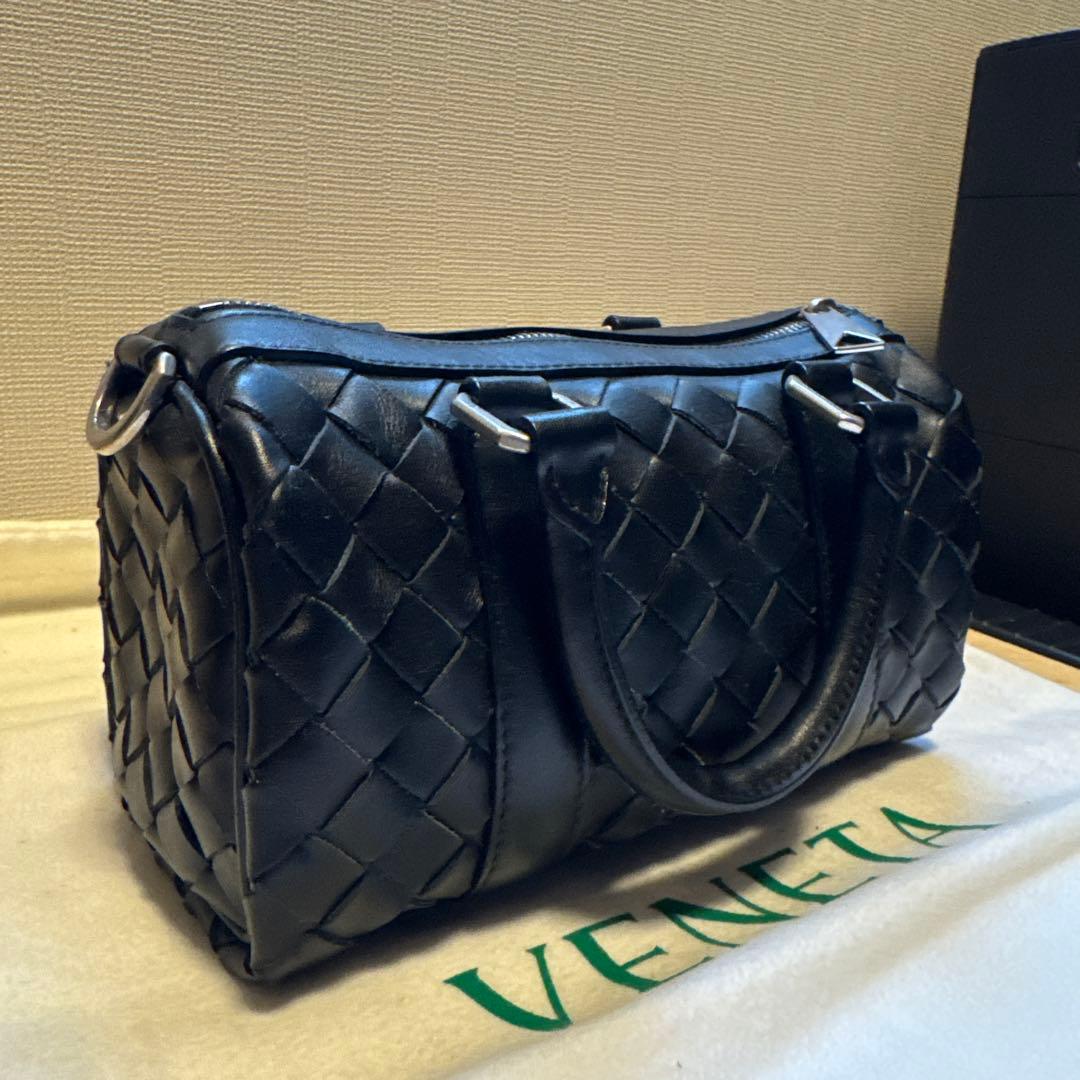 ボッテガ　イントレチャート ミニダッフルバッグ　極美品