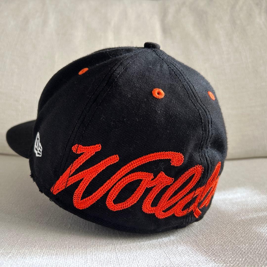 激レア 【STUSSY×NEW ERA】コラボキャップ ロゴ刺繍 7½ 59.6