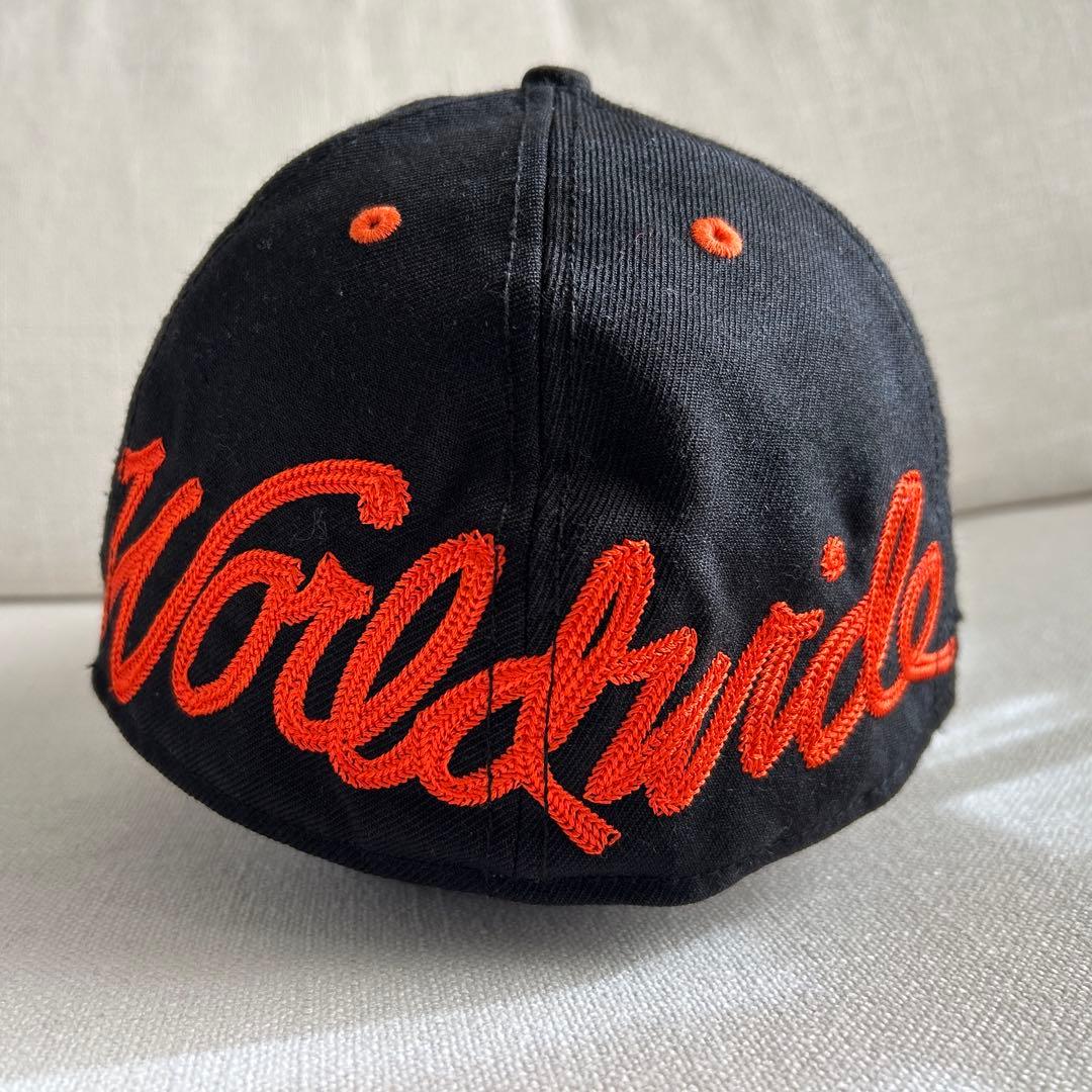 激レア 【STUSSY×NEW ERA】コラボキャップ ロゴ刺繍 7½ 59.6