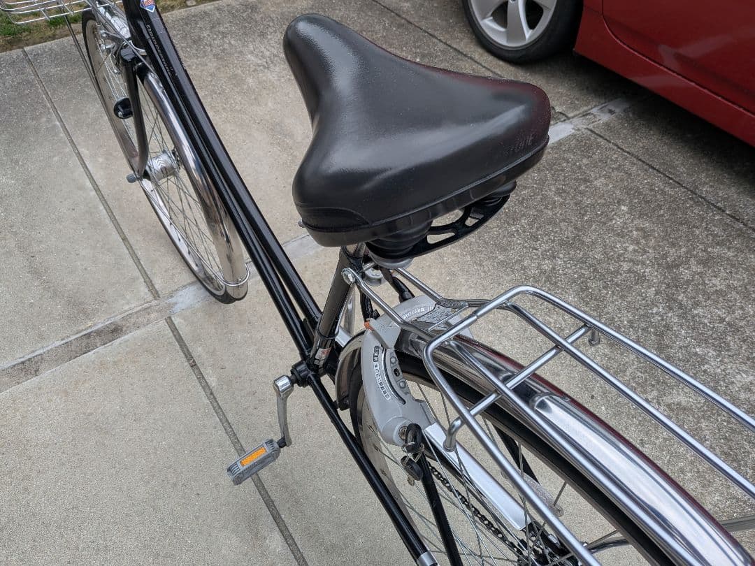 ブリジストン　２７インチ自転車　黒中古　引き取り限定