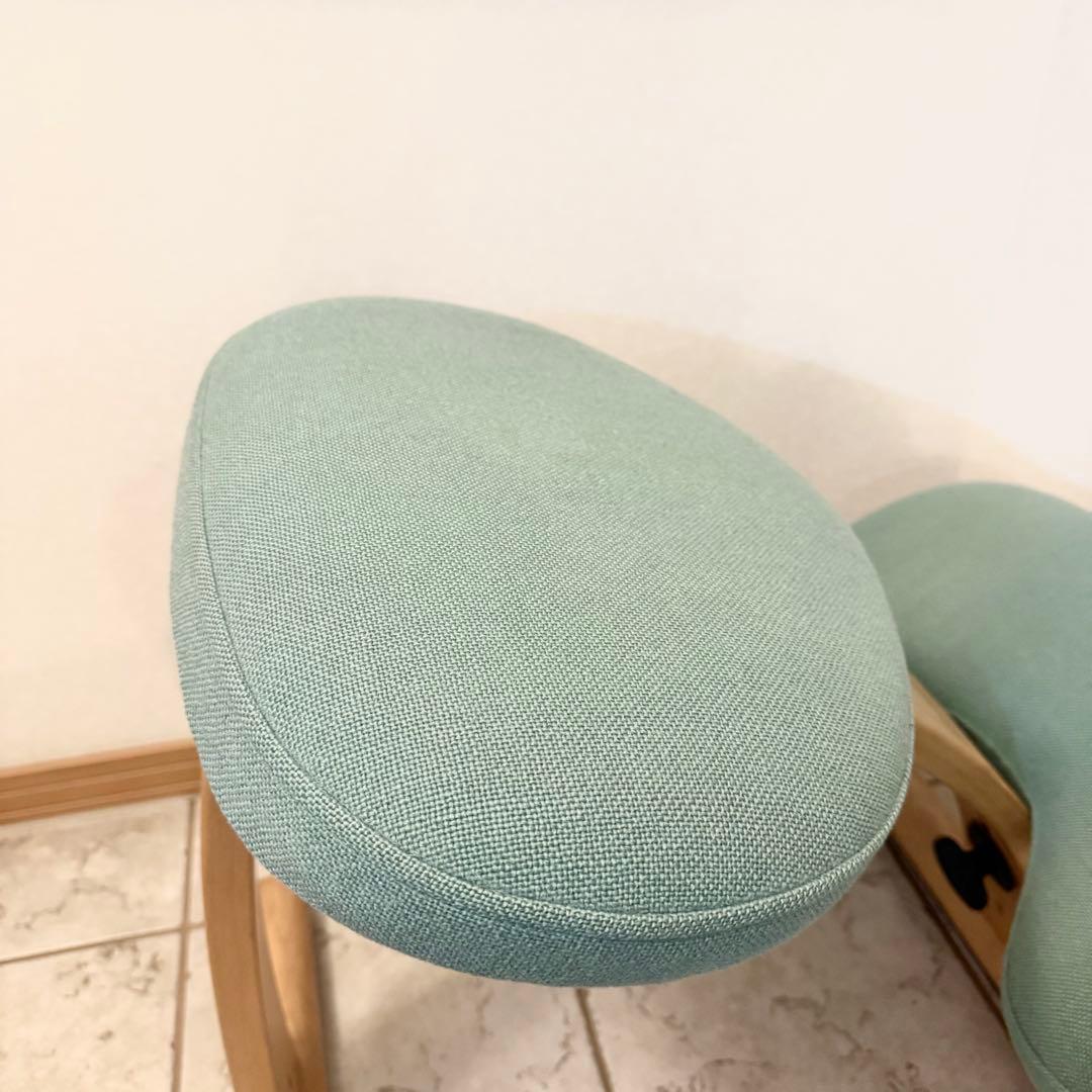 【美品】Rybo リボ社 バランスイージー バランスチェア 姿勢改善　グリーン