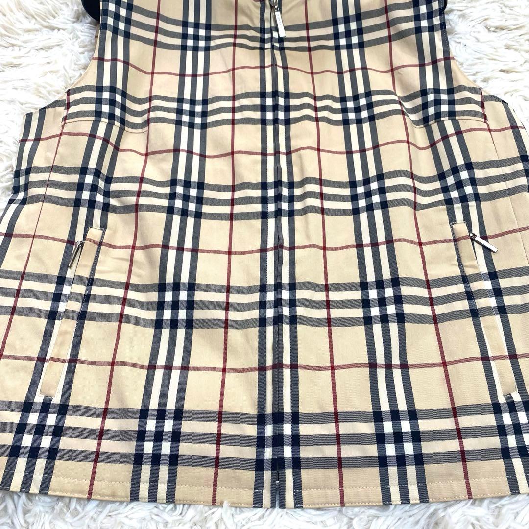 男女兼用✨BURBERRY LONDON ノバチェック　薄手ベスト　40