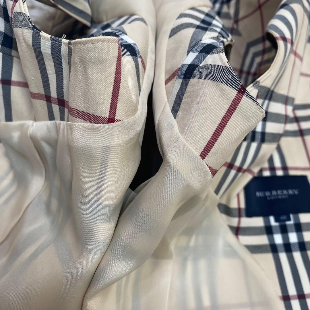 男女兼用✨BURBERRY LONDON ノバチェック　薄手ベスト　40