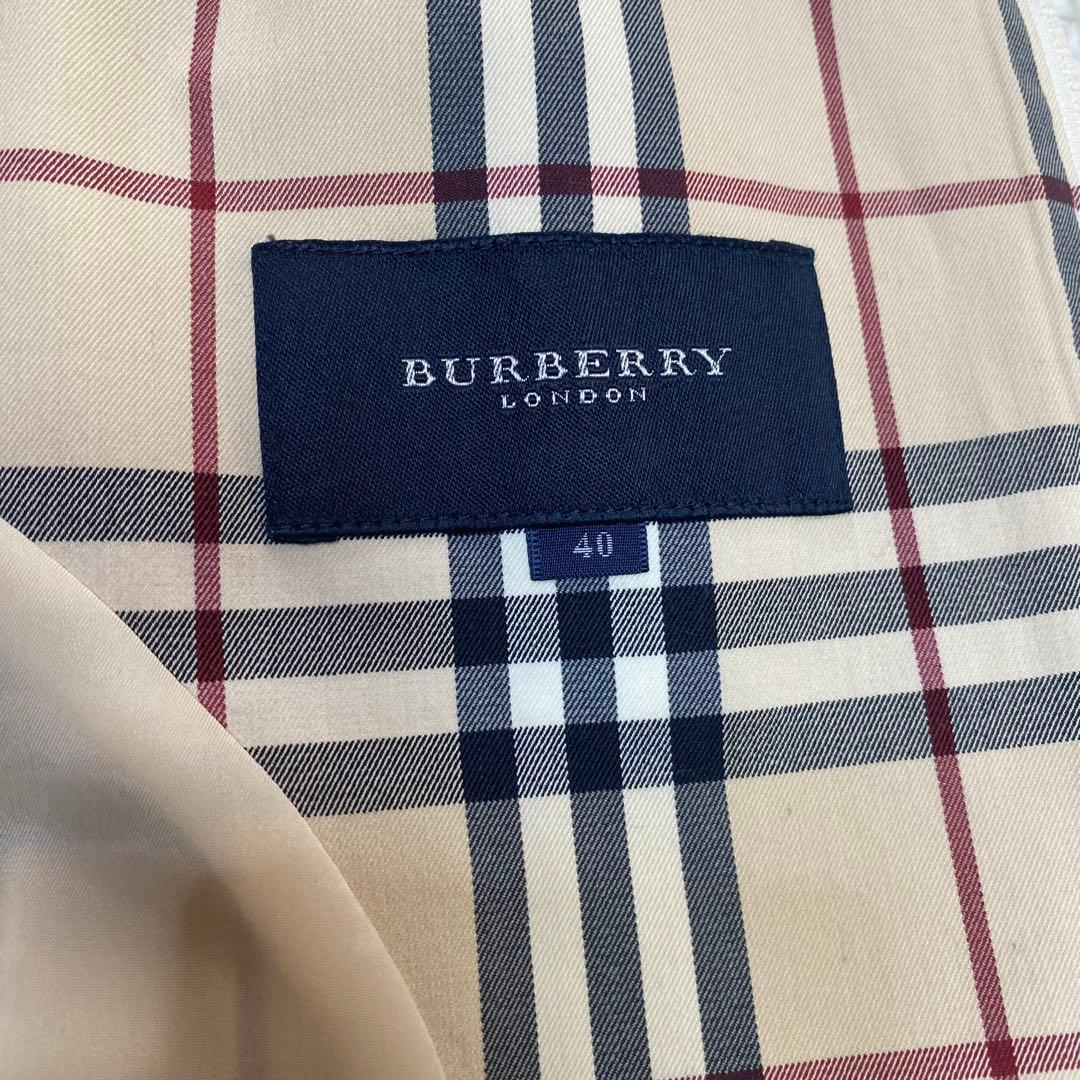 男女兼用✨BURBERRY LONDON ノバチェック　薄手ベスト　40
