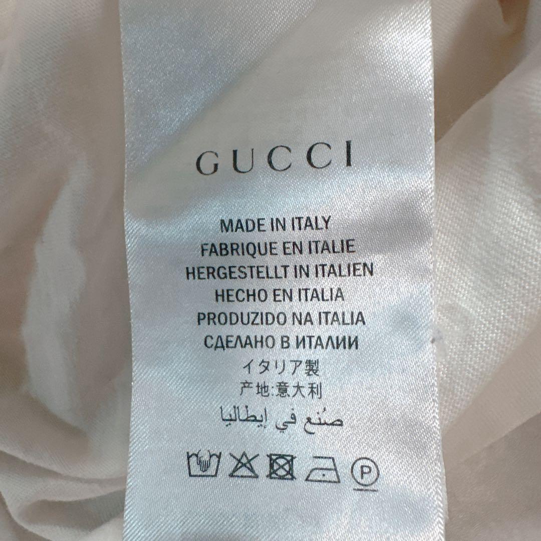 GUCCI グッチ Tシャツ XS スネーク 半袖 GUCCIFY ホワイト.