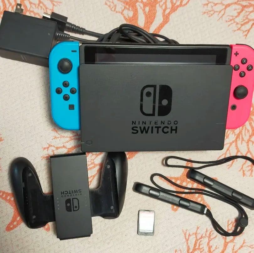 美品Nintendo Switch 任天堂ニンテンドースイッチセット+カード