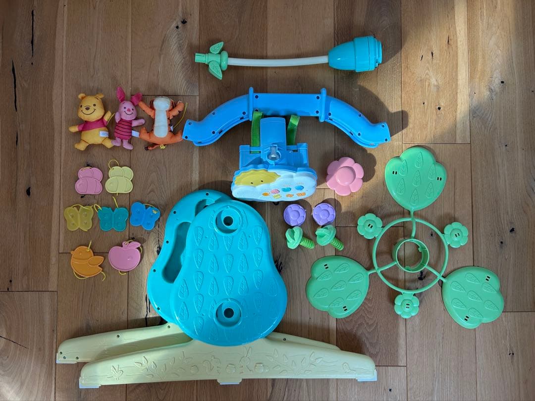 【美品】プーメリー 6WAY タカラトミー　ベビージム　プーさん　動作確認済み
