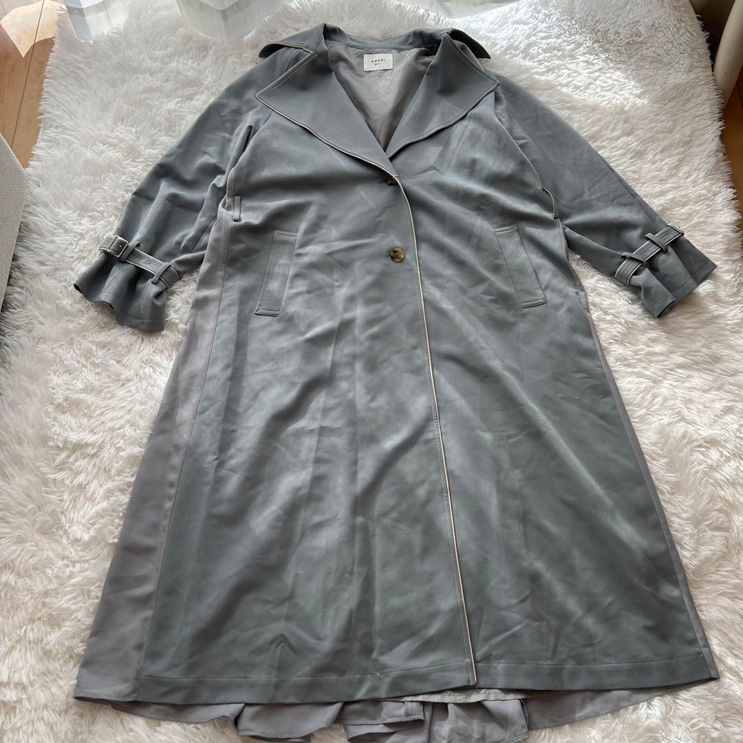 新品⋆*AMERI BACK CUTTING LACE COATトレンチコート