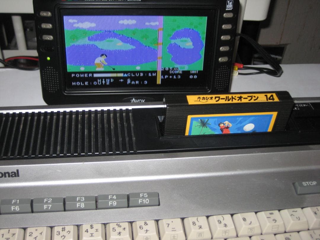 中古　National　CF2000　MSXコンピュータ