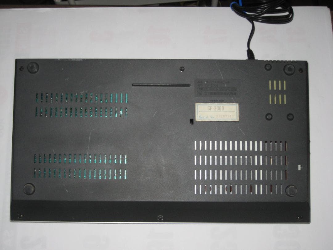 中古　National　CF2000　MSXコンピュータ