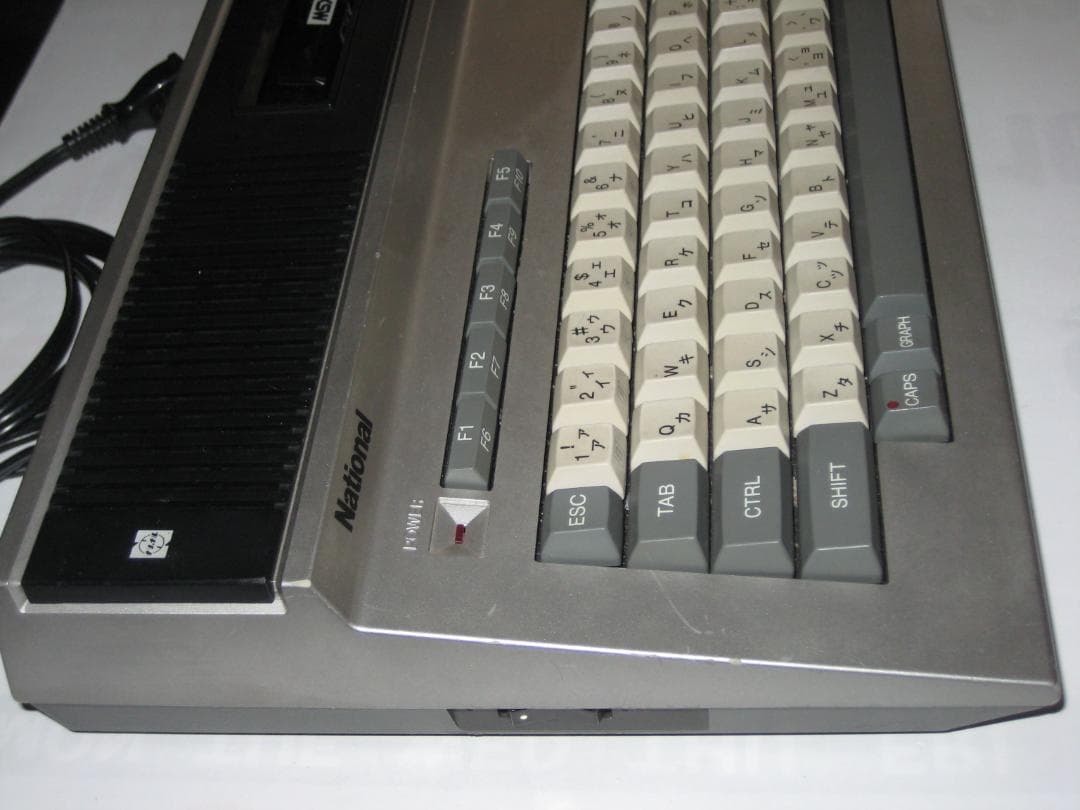 中古　National　CF2000　MSXコンピュータ