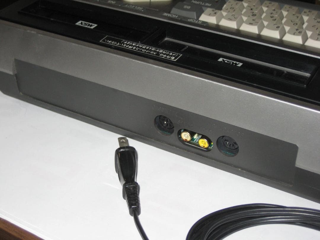 中古　National　CF2000　MSXコンピュータ