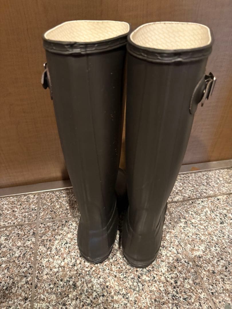 【美品】HUNTER ハンター　ブラック　23〜23.5cm