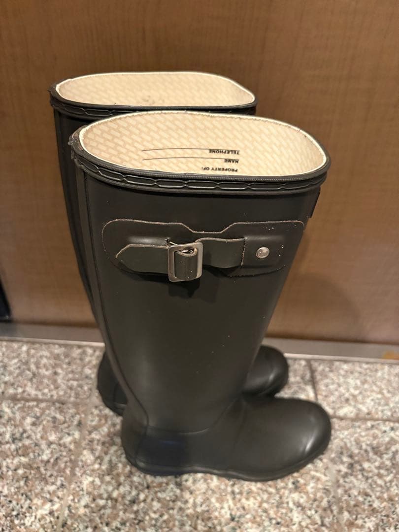 【美品】HUNTER ハンター　ブラック　23〜23.5cm