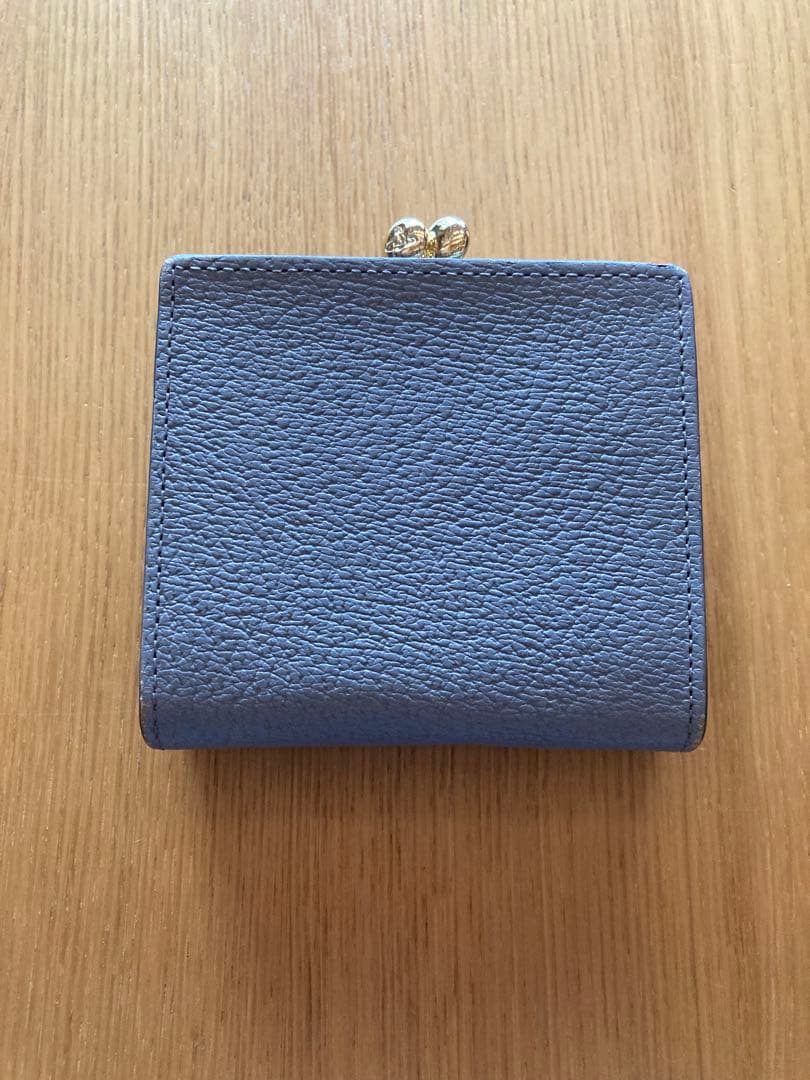 Vivienne Westwood がま口二つ折り財布 グレー
