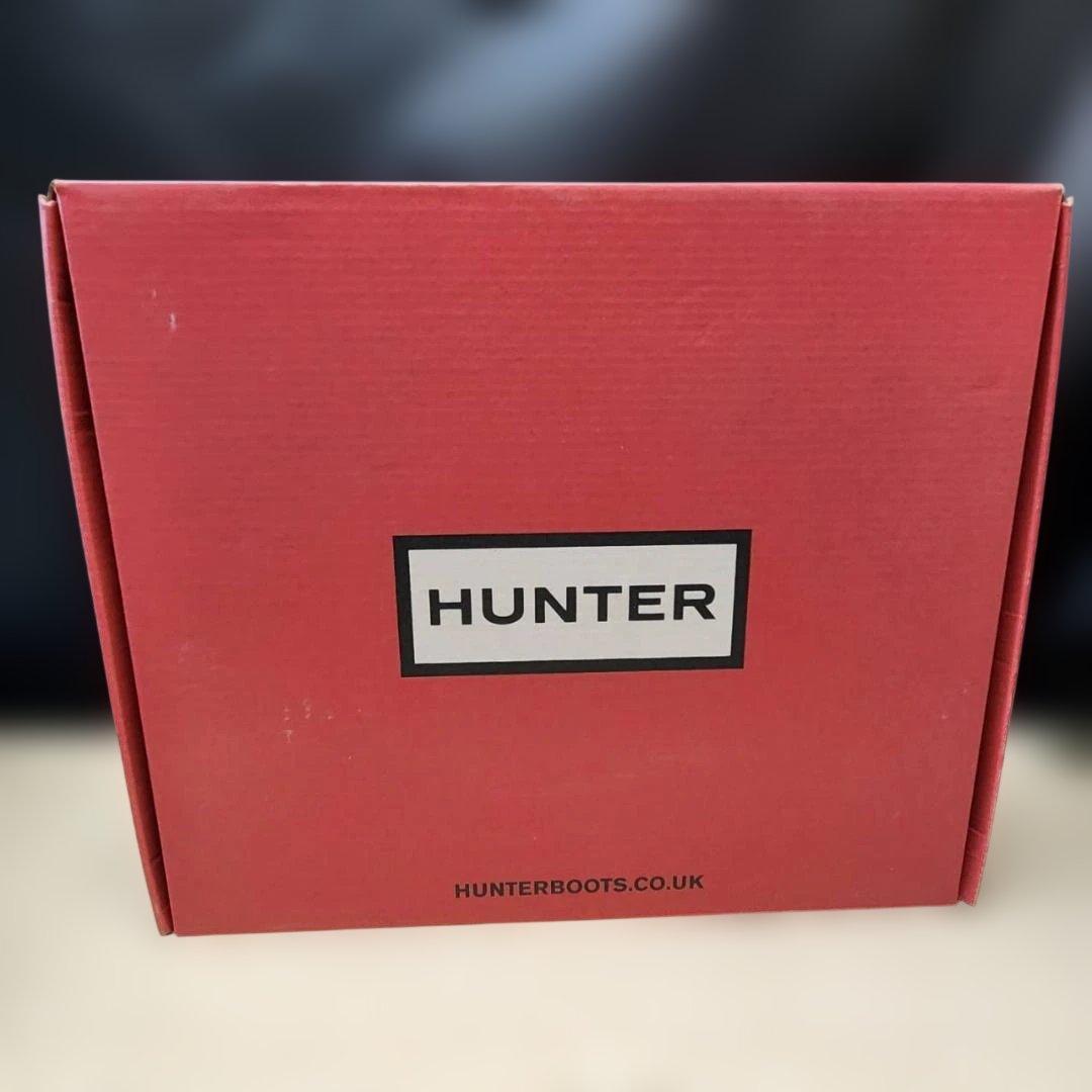★未使用　HUNTER　レインブーツ　62289　24㎝　WFS1000RMA