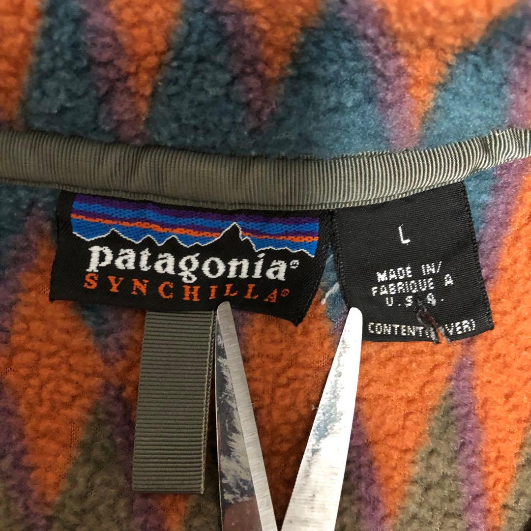 90’s Patagonia Synchilla Snap T USA:L