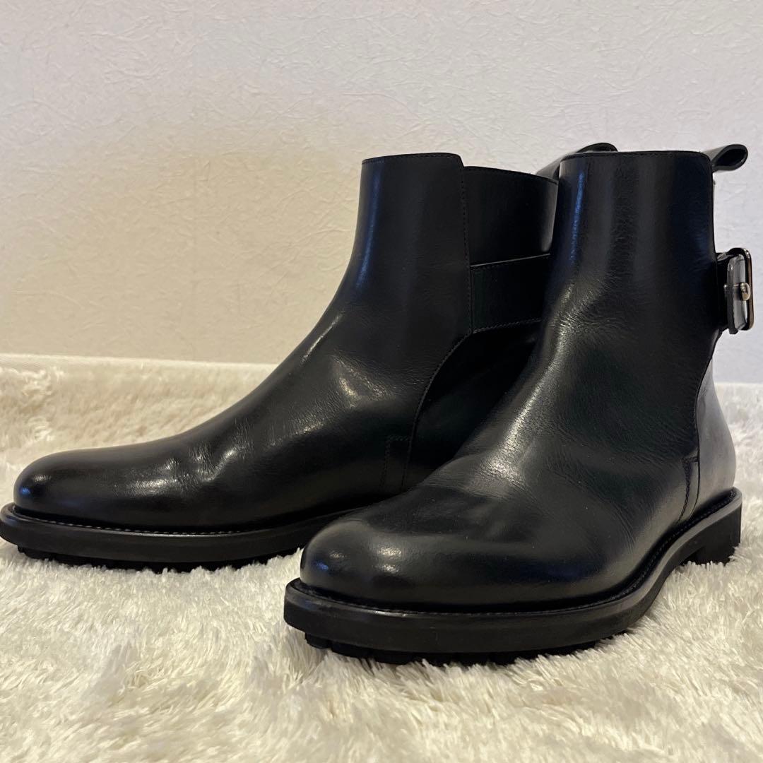 マーガレットハウエル　LEATHER STUD STRAP BOOT レザー
