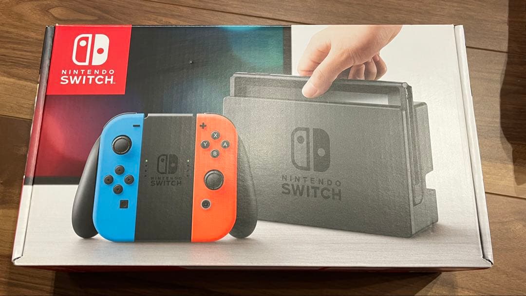 Nintendo Switch 本体 青/赤 Joy-Con 箱あり