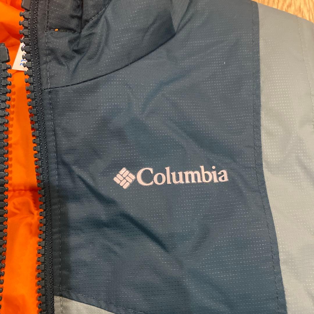 値下げ　Columbia 子ども用スキーウェア グリーン3T(100cm)