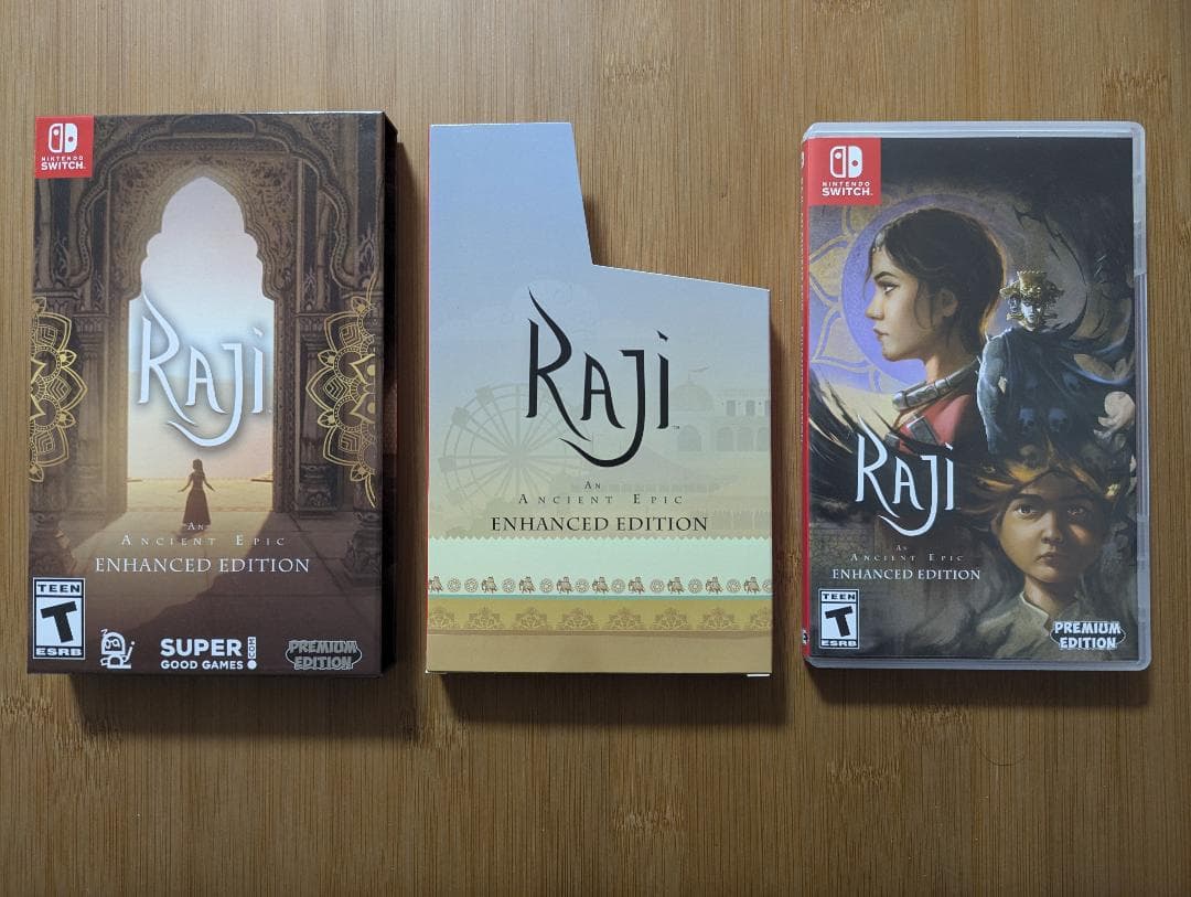 ラジィ 古の伝説　Raji:An Ancient Epic　北米版　Switch