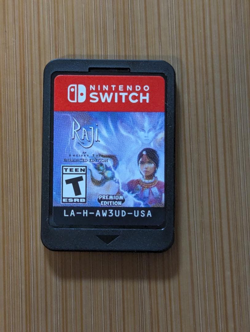 ラジィ 古の伝説　Raji:An Ancient Epic　北米版　Switch