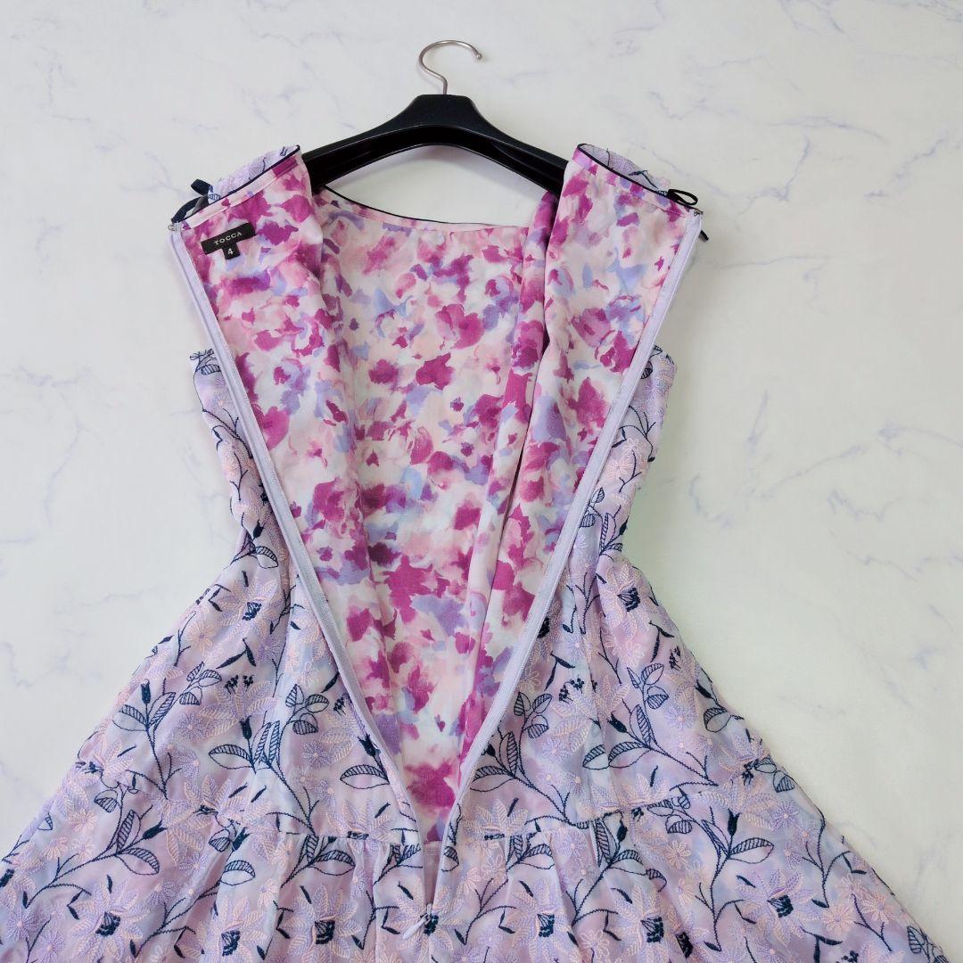 portm TOCCA STRAW FLOWER ドレス 花柄 ワンピース