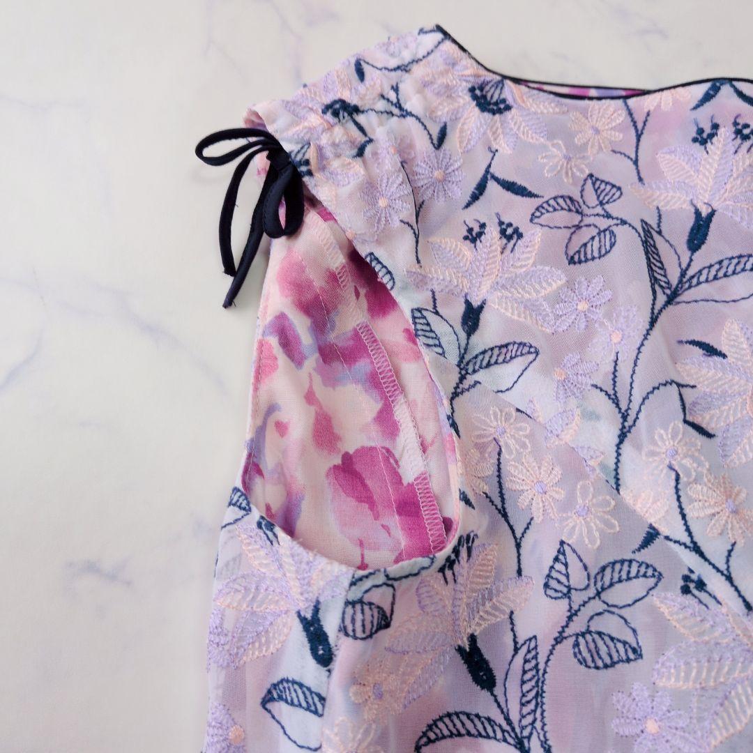 portm TOCCA STRAW FLOWER ドレス 花柄 ワンピース