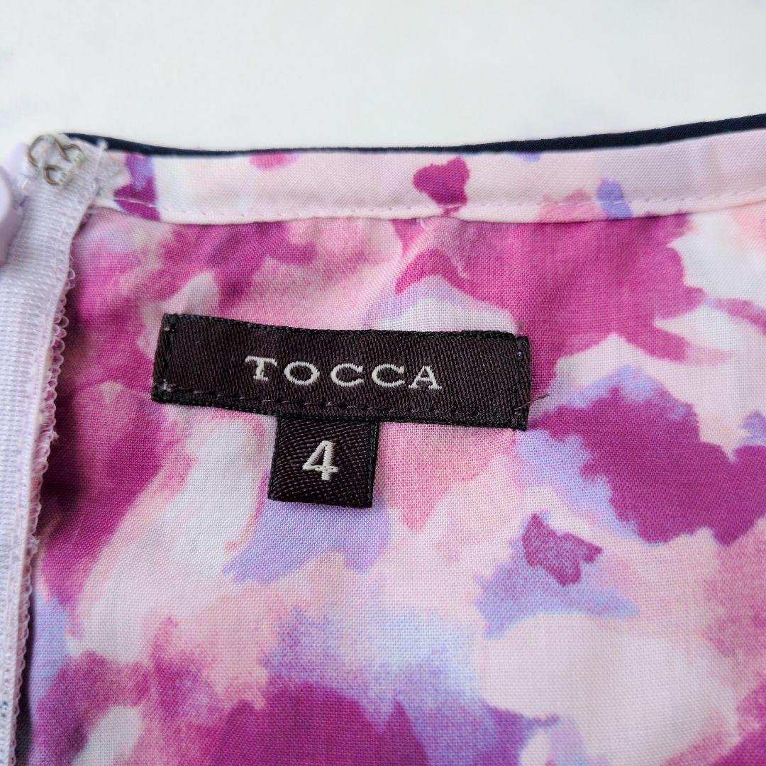 portm TOCCA STRAW FLOWER ドレス 花柄 ワンピース