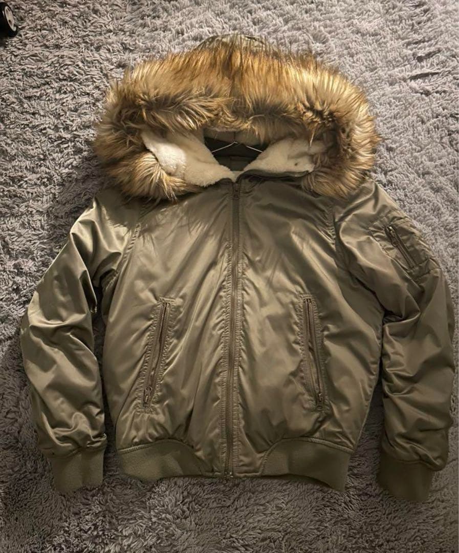 archive fur jacket n2b ma-1 y2k 00s ファー