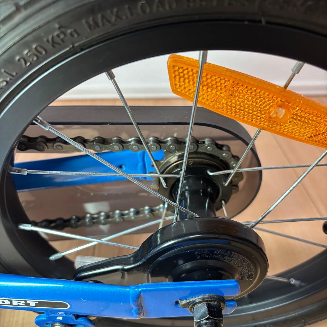 【送料込】STRIDER ストライダー 14x SPORT ブルー スタンド付
