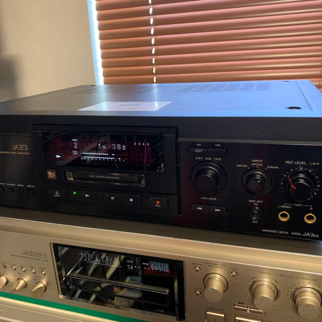 ＪＡ3ＥＳ　ブラック　名機MDデッキ　整備品