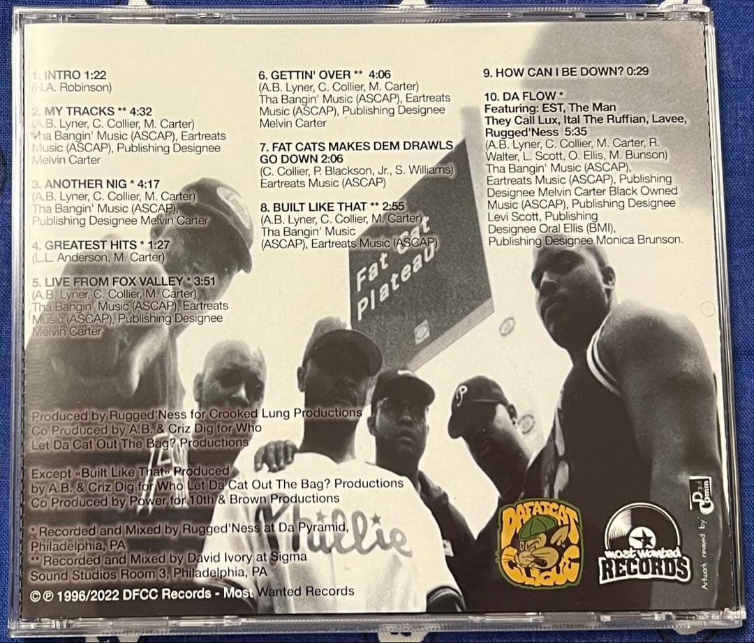 洋楽 DA FAT CAT CLIQUE g-rap g-funk g-luv