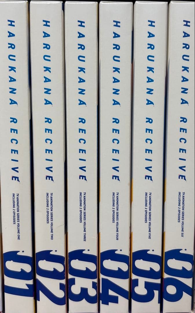 はるかなレシーブ　Blu-ray 全6巻セット 全巻