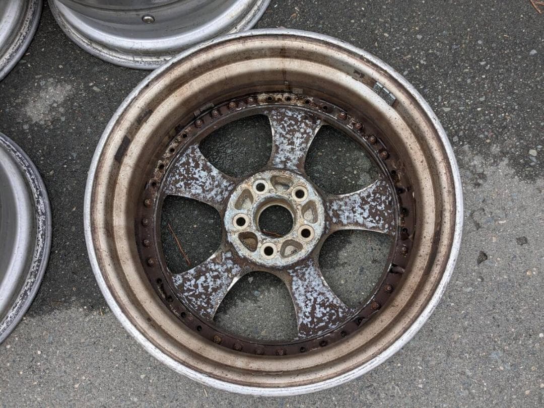 【M5640】深リム ワーク VS-KF 17インチ 4本