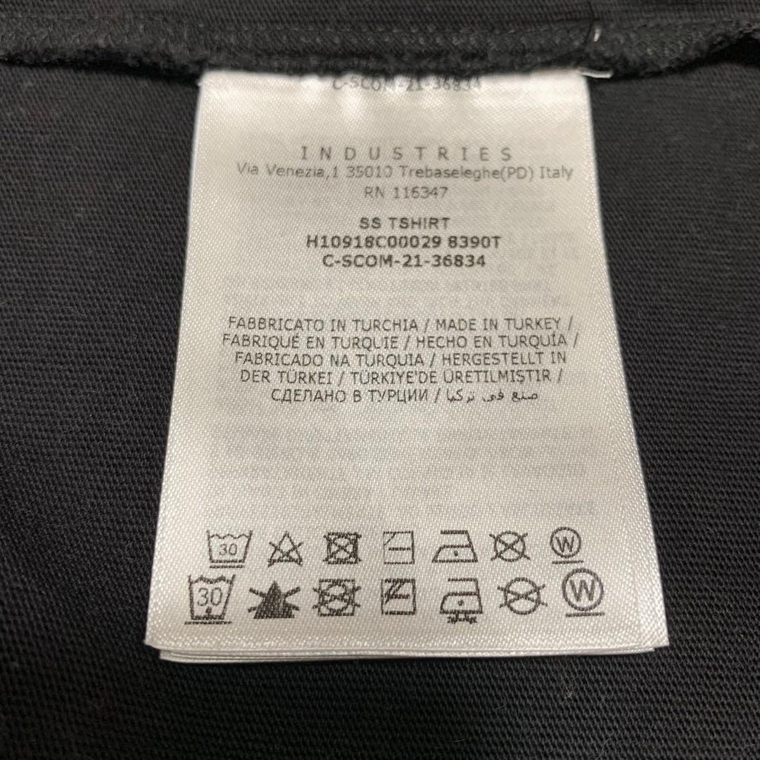 〔美品〕モンクレール　Tシャツ　シリアルワッペン　黒　S 国内正規品 5S5