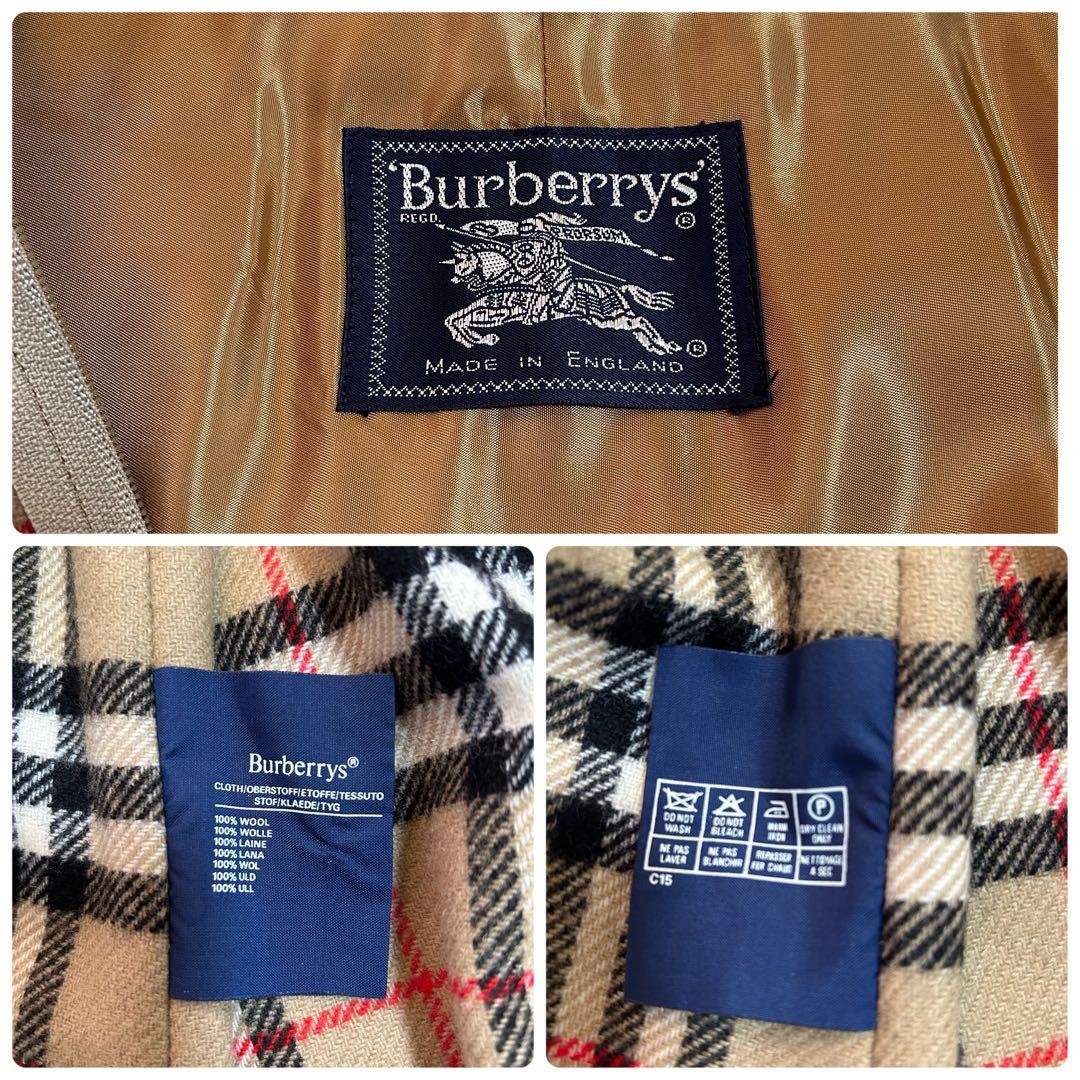 希少 ヴィンテージ Burberrys’ バーバリーズ 英国製 トレンチコート