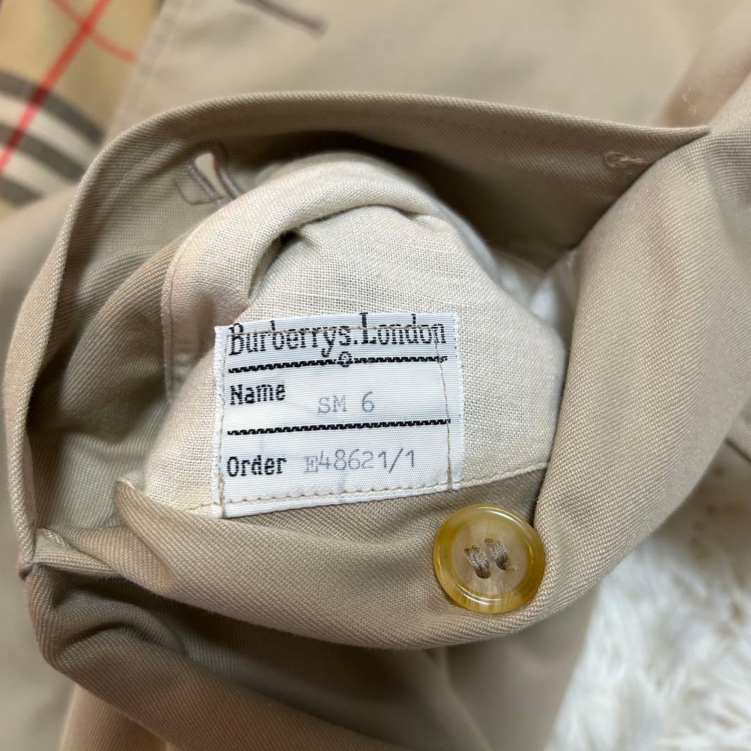 希少 ヴィンテージ Burberrys’ バーバリーズ 英国製 トレンチコート
